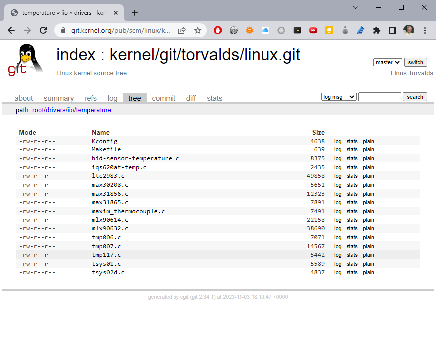 http://kernel.org tmp117